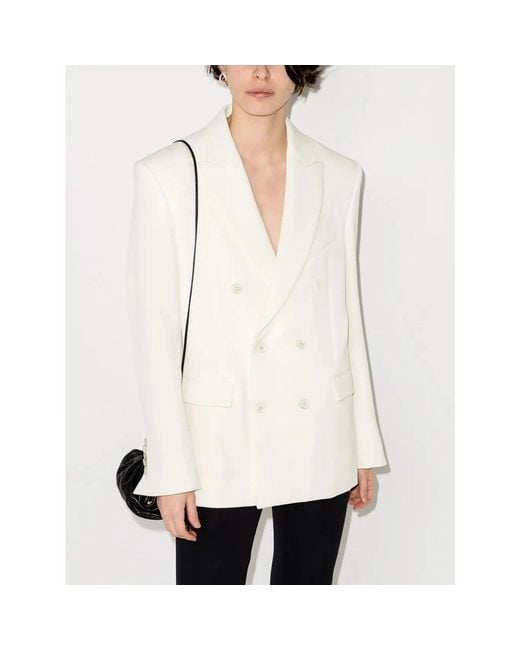 Wardrobe NYC White Blazers