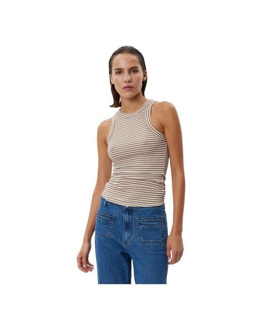 Sofie Schnoor Julliesw Stripe Top in het Blue