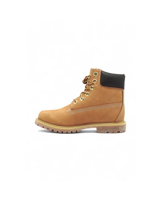 Timberland Brown Lace-Up Boots