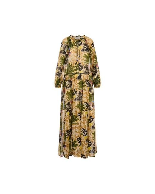 Anjuna Metallic Maxi Dresses