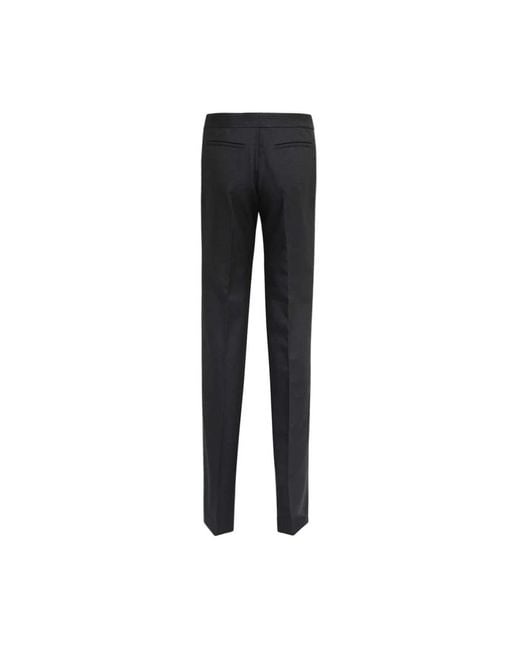 Off-White c/o Virgil Abloh Gespleten Onderkant Rechte Broek in het Black