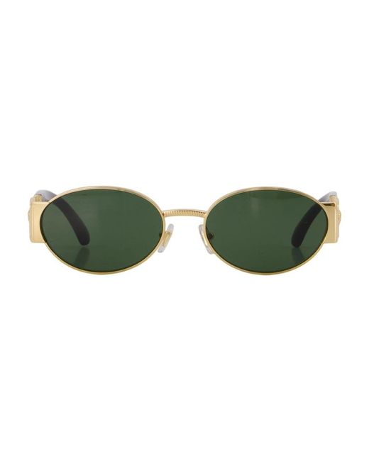 Sunglasses Versace de color Green