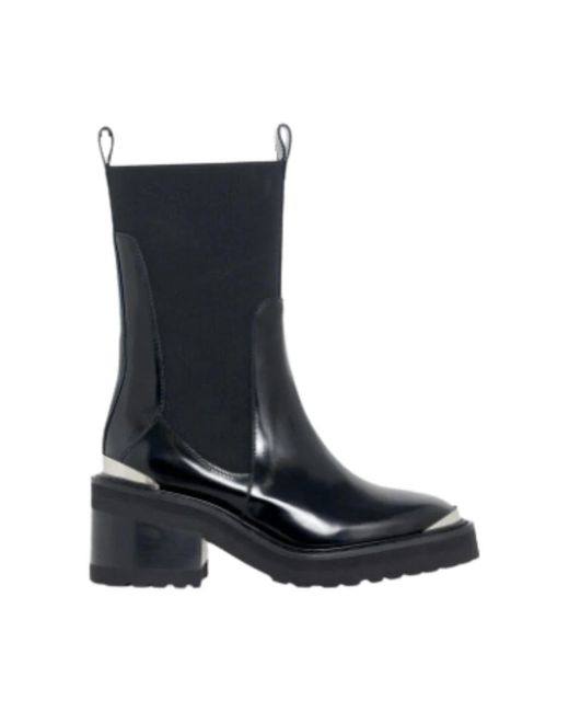 IRO Black Heeled Boots