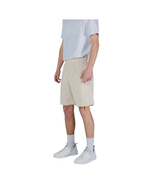 EA7 Natural Casual Shorts for men