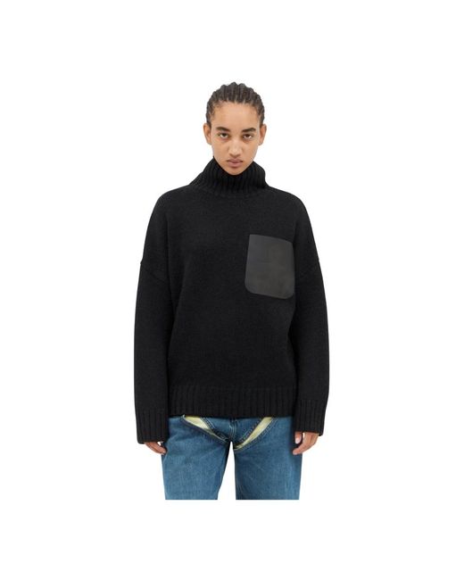 J.W. Anderson Black Turtlenecks