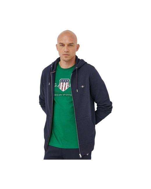 Gant Zip-Throughs in het Green voor heren