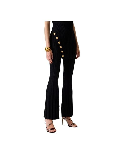 Marciano Black Wide Trousers