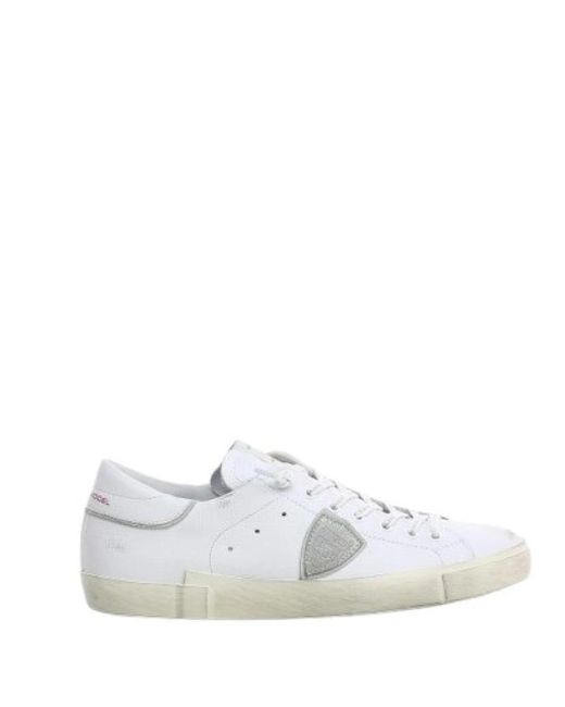 Philippe Model White Sneakers for men