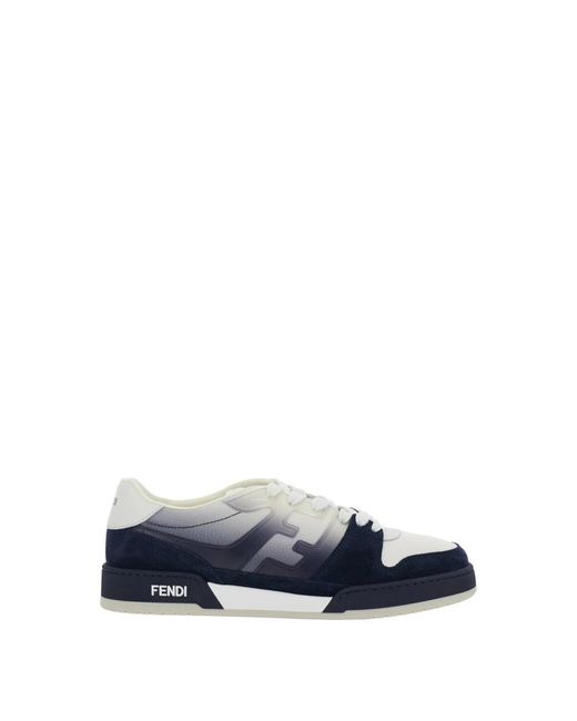 Fendi Blue Sneakers for men