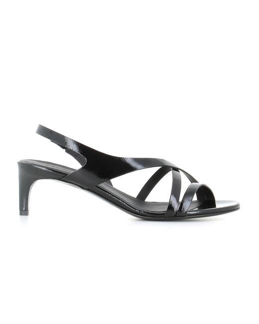 Roberto Del Carlo Black High Heel Sandals