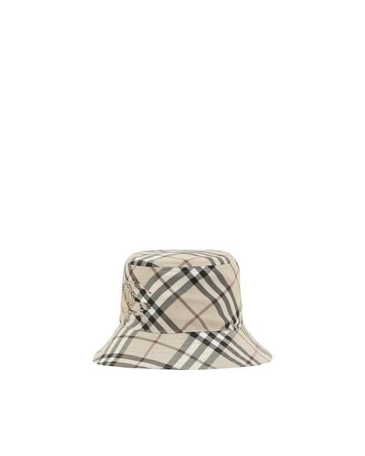 Cappello A Secchiello-Uomo di Burberry in White da Uomo