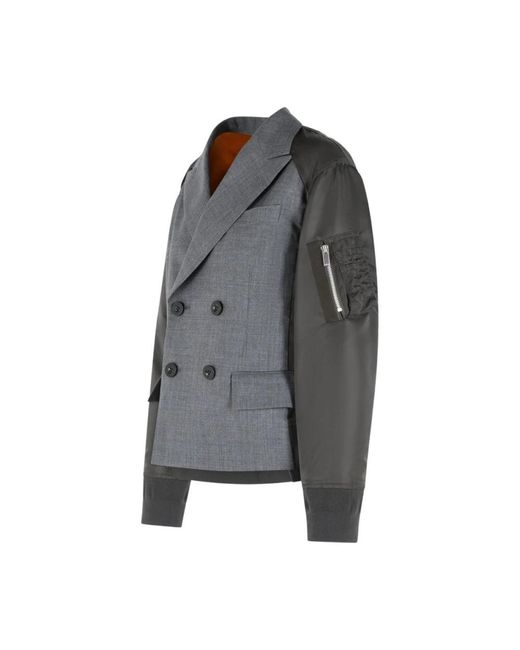 Bomber Jackets Sacai de color Gray