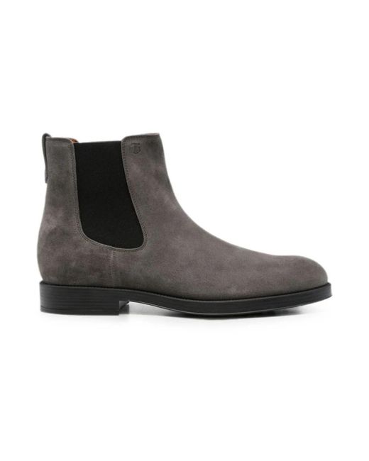 Tod's Black Chelsea Boots for men