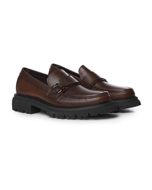 Ferragamo Brown Loafers for men