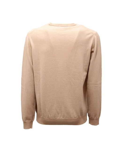 Alpha Studio Natural Cashmere Knitwear for men