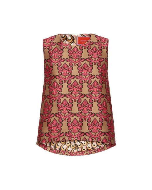 LaDoubleJ Tops ,Veelkleurig ,La Scala Top in het Red