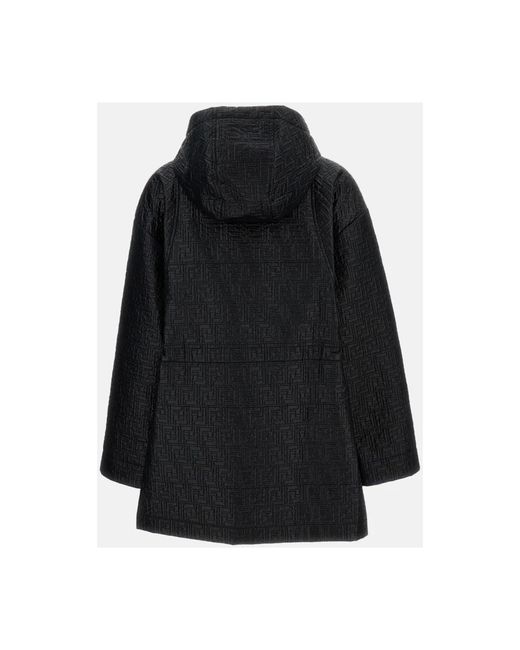 Fendi Black Parkas