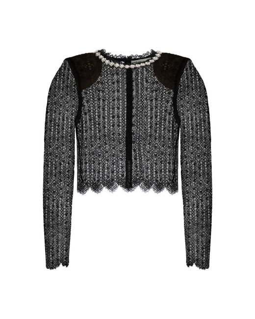Self-Portrait Black Cardigans