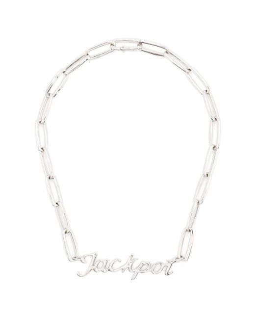 Necklaces di Jil Sander in Metallic da Uomo