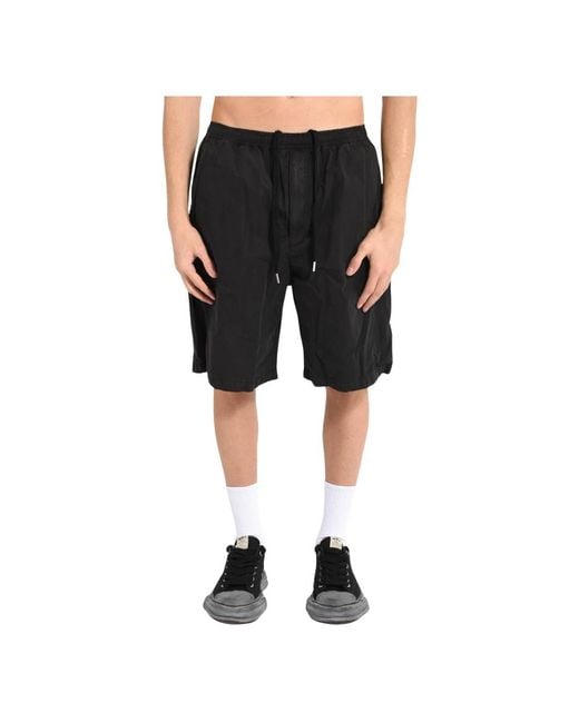 Maison Mihara Yasuhiro Black Casual Shorts for men
