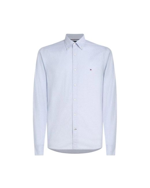 Tommy Hilfiger Blue Formal Shirts for men