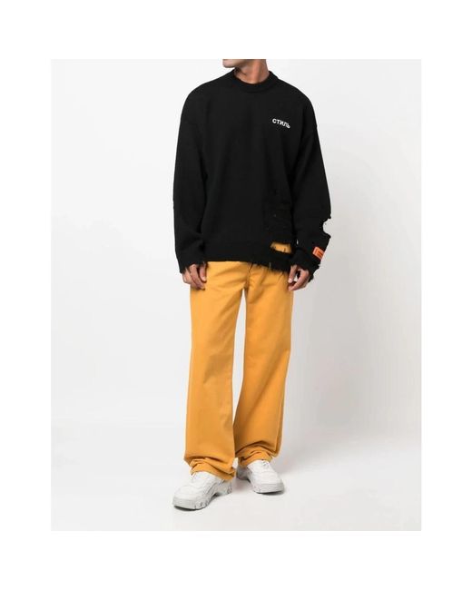 Heron Preston Black Sweatshirts for men