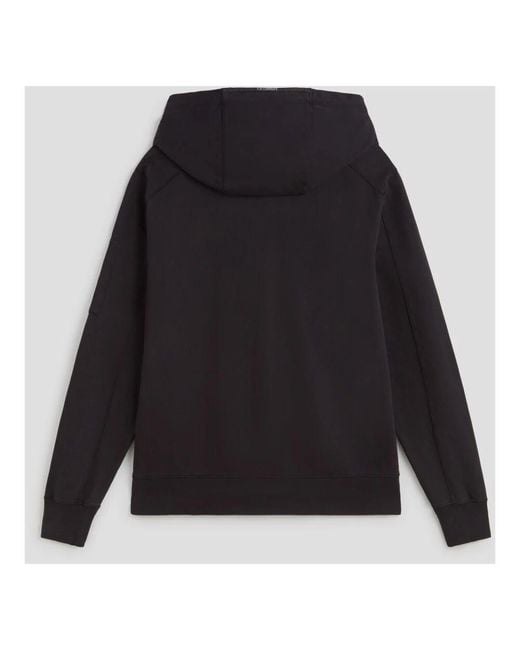 C P Company Leichter Fleece Kapuzenpullover in Black für Herren