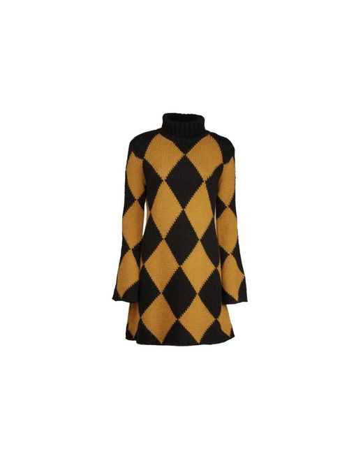 LaDoubleJ Knitted Dresses in het Multicolor