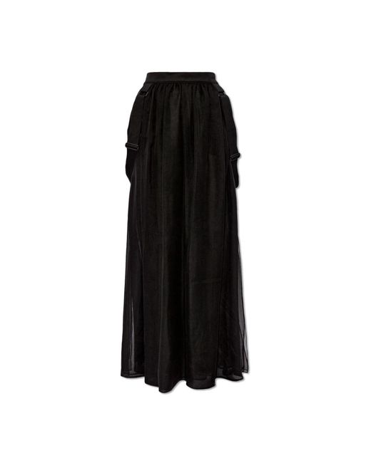 Max Mara Black Maxi Skirts