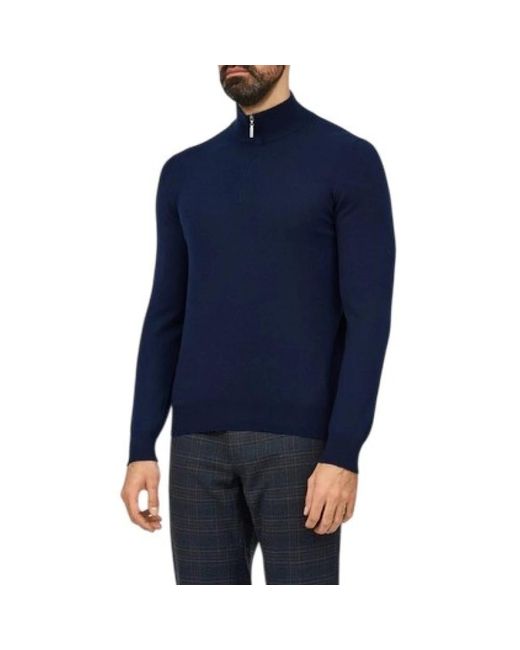 Cashmere Knitwear Gran Sasso pour homme en coloris Blue