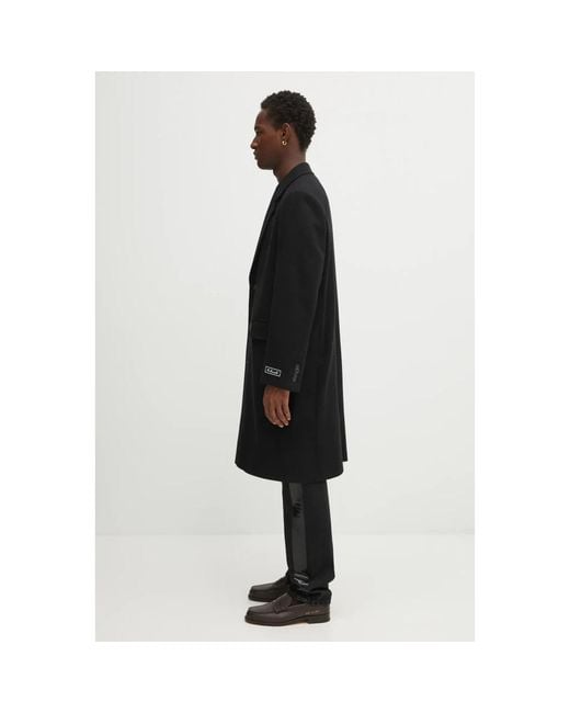 Lacoste Single-Breasted Coats in het Black voor heren