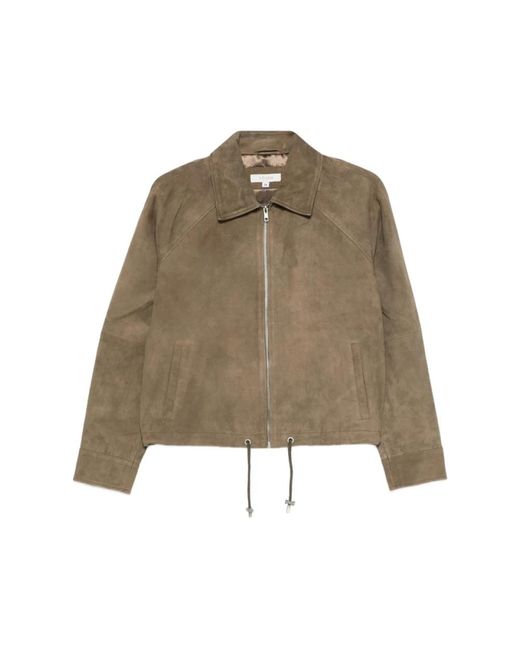 JC Sophie Green Leather Jackets