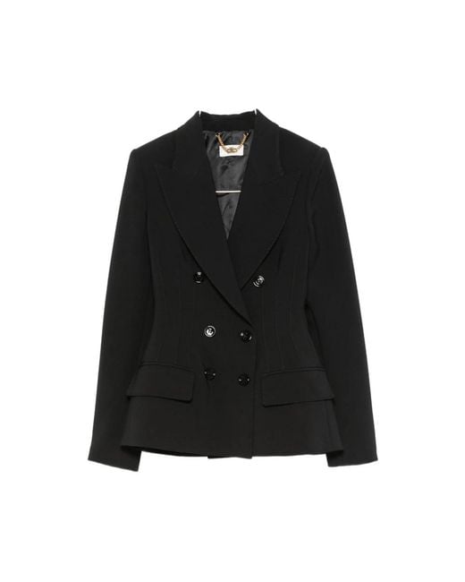 Elisabetta Franchi Black Blazers