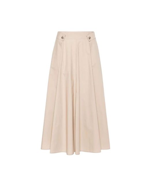 Liu Jo Natural Midi Skirts