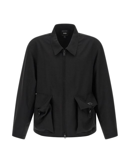 Y-3 Jassen ,Zwart ,Jassen in het Black voor heren