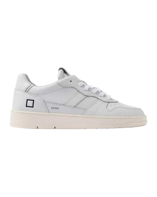 Date White Sneakers for men