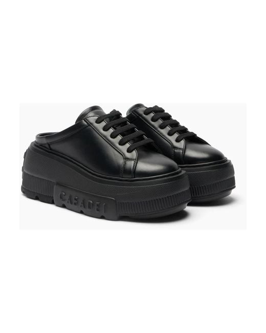 Casadei Black Mules
