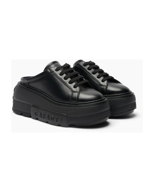 Mules Casadei en coloris Black