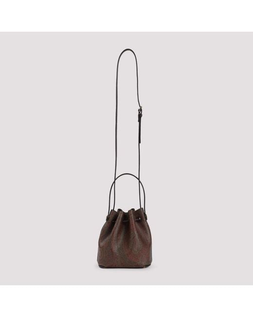 Etro Brown Bucket Bags