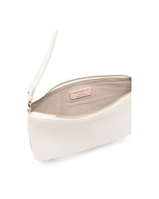 Coccinelle White Shoulder Bags