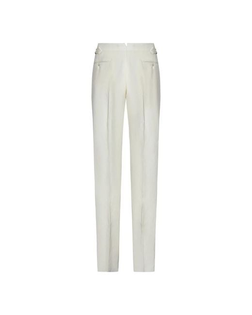 Ralph Lauren White Suit Trousers for men