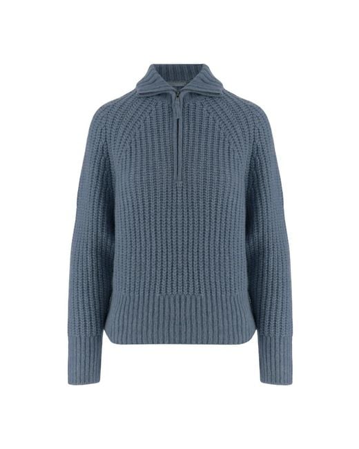 Allude Blue Cashmere Knitwear