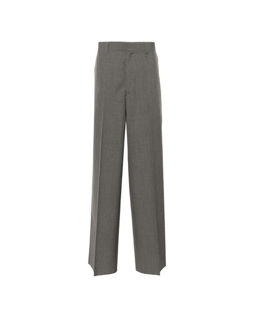 Givenchy Gray Wide Trousers for men