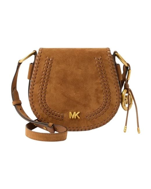 Michael Kors Brown Cross Body Bags