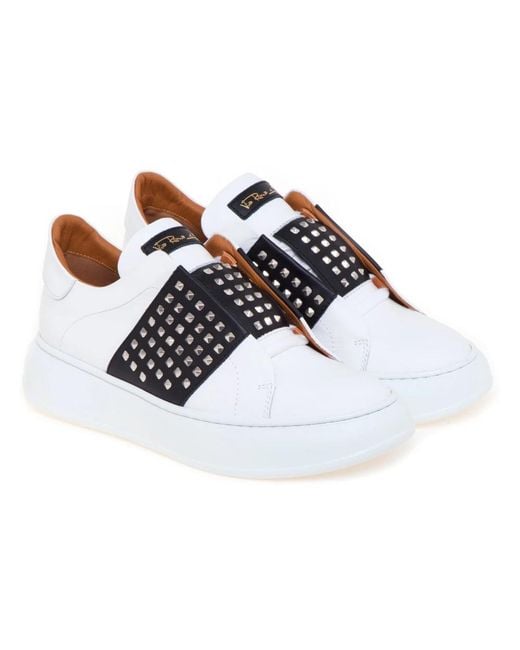 Via Roma 15 Blue Sneakers