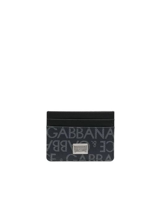 Dolce & Gabbana Black Wallets & Cardholders for men