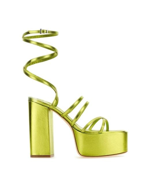 Paris Texas Yellow High Heel Sandals