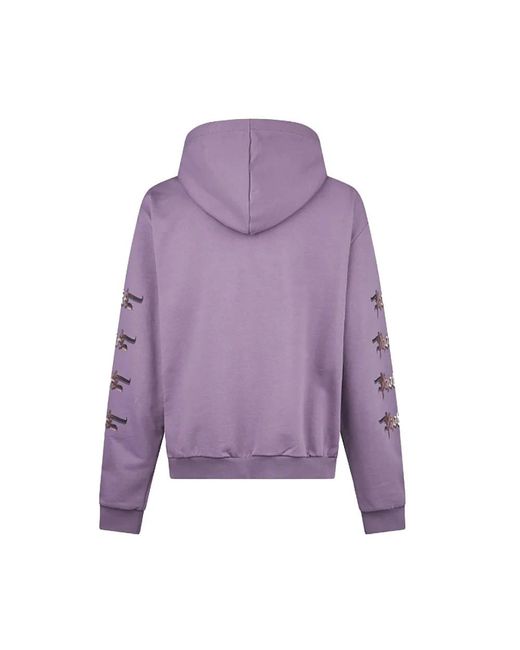 PHOBIA ARCHIVE Shark Pprint Hoodie in het Purple voor heren