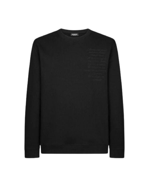 Dondup Black Sweatshirts for men