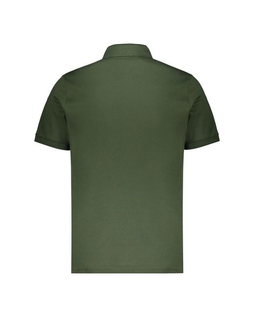 Paul & Shark Baumwoll Polo Shirt Mit Logo Detail in Green für Herren